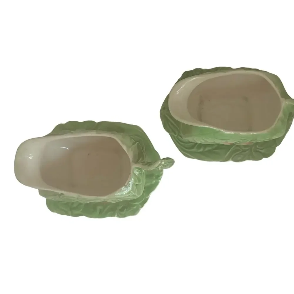 Royal Winton Grimwades Mini Individual Sauce Gravy Set 2 Vintage Vegetable Theme
